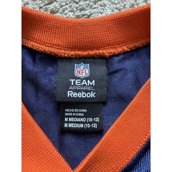 Vintage Reebok x NFL Denver Broncos Tim Tebow #15 Game Jersey Blue Youth Medium - Picture 6 of 9